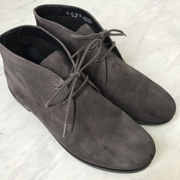 franco sarto suede ankle booties